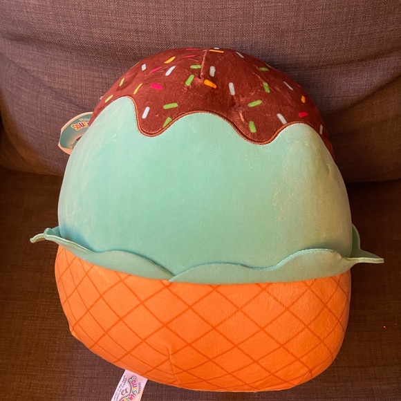 Maya the Mint Ice Cream Cone Squishmallow - Picture 2 of 3